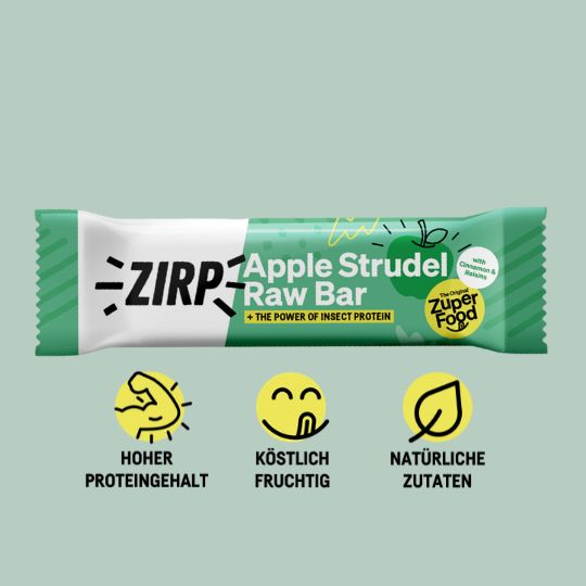 Proteinriegel Apple Strudel