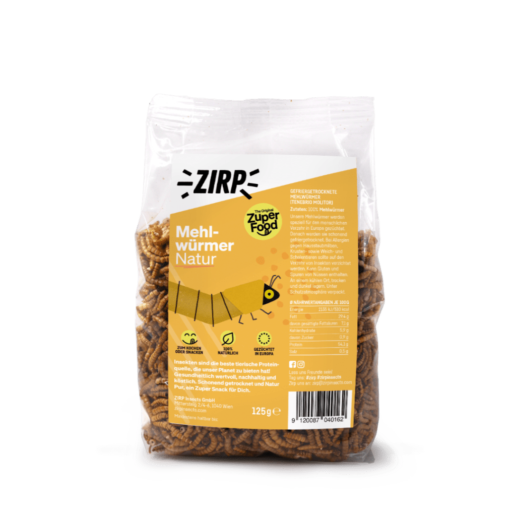 Mehlwürmer Natur 125 g